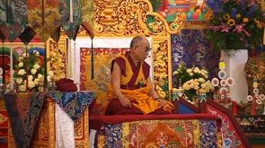 Le DalaÍ¯ Lama en visite à Huy