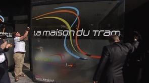 Inauguration de la maison du tram