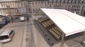 Tour de France : préparatifs à Liège