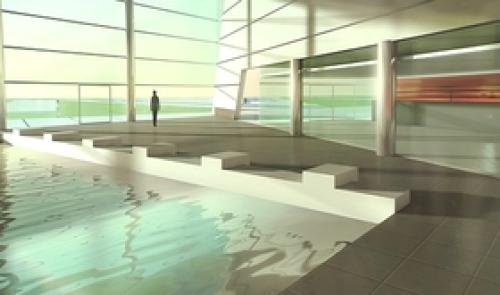 Nouvelle piscine à Loncin