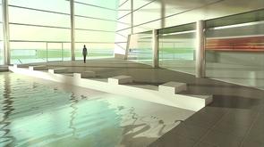 Nouvelle piscine à Loncin
