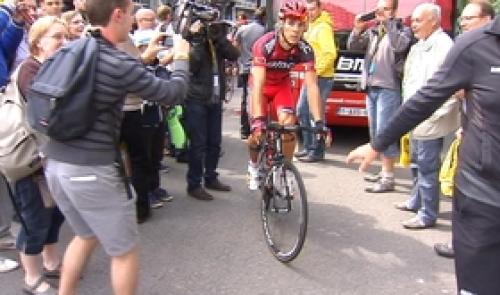 Philippe Gilbert très entouré