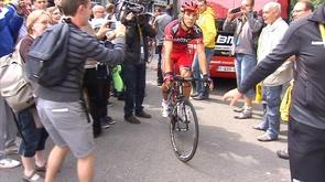 Philippe Gilbert très entouré