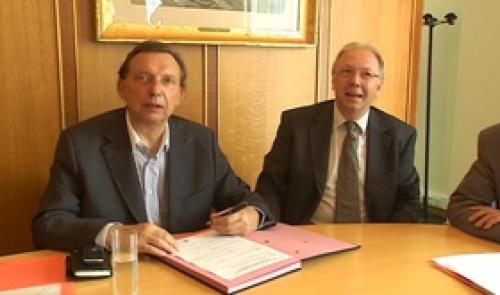 Michel Daerden officiellement citoyen de Saint-Nicolas