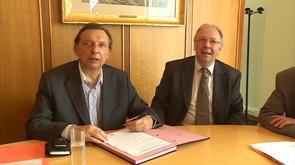 Michel Daerden officiellement citoyen de Saint-Nicolas