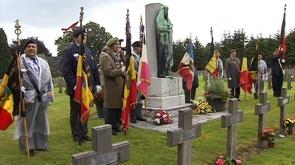 Hommage aux soldats français.