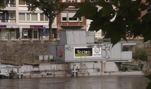 Démontage de la centrale hydro-électrique des Grosses Battes