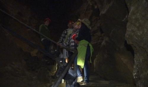 Visite des grottes de Comblain