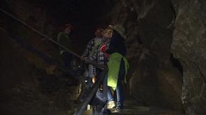 Visite des grottes de Comblain