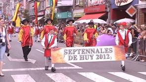 Fêtes Septennales à Huy: un cortège d'un kilomètre de long !