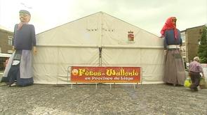 Ouverture des fêtes de Wallonie à Amay.
