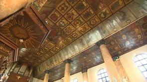 Eglise de Soumagne : étude du plafond