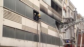 Incendie rue de Chestret à Liège