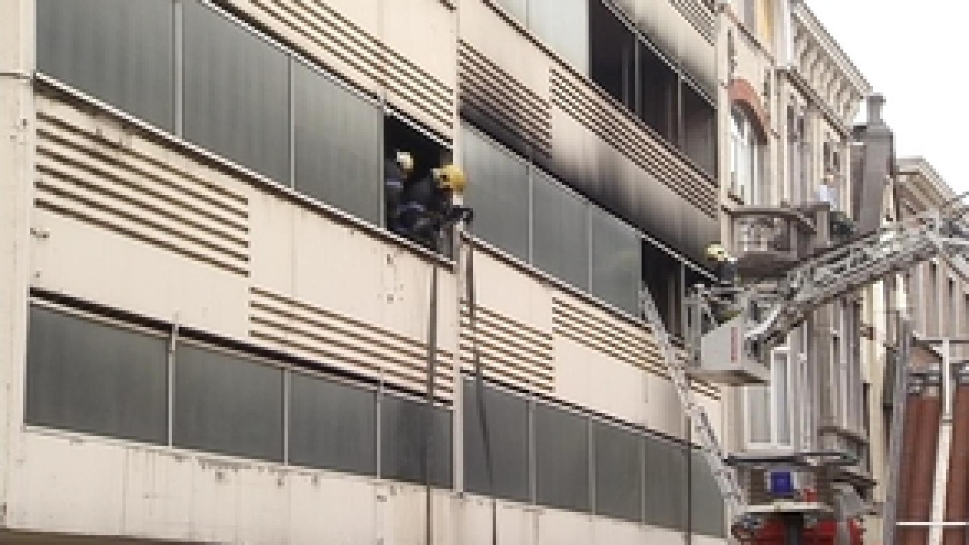 Incendie rue de Chestret à Liège