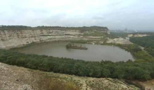 Visite de la carrière de Lixhe