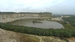 Visite de la carrière de Lixhe