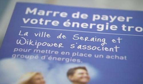Seraing : achat groupé pour diminuer sa facture énergétique