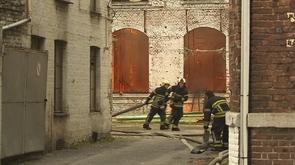 Gigantesque incendie dans un magasin de bricolage