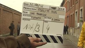 Patrice Leconte en tournage à Herstal