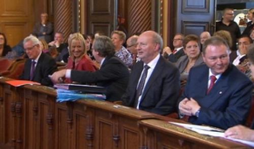 Province de Liège : installation du Collège et du Conseil