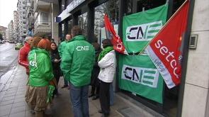 Grève chez Delta Lloyd Bank à Liège