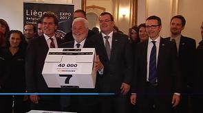Signatures de soutien à Liège 2017 déposées à Paris