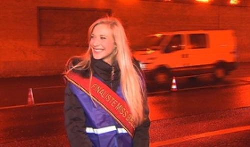 Un contrôle routier agréable avec une miss...