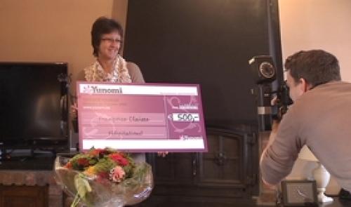 Une Sprimontoise femme de l'année 2012 pour Yunomi