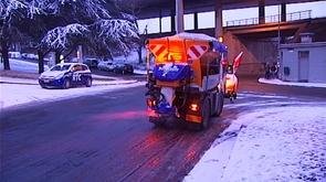 Hiver : avec la neige, début de matinée compliqué