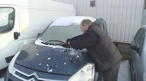 Froid glacial: attention aux voitures!