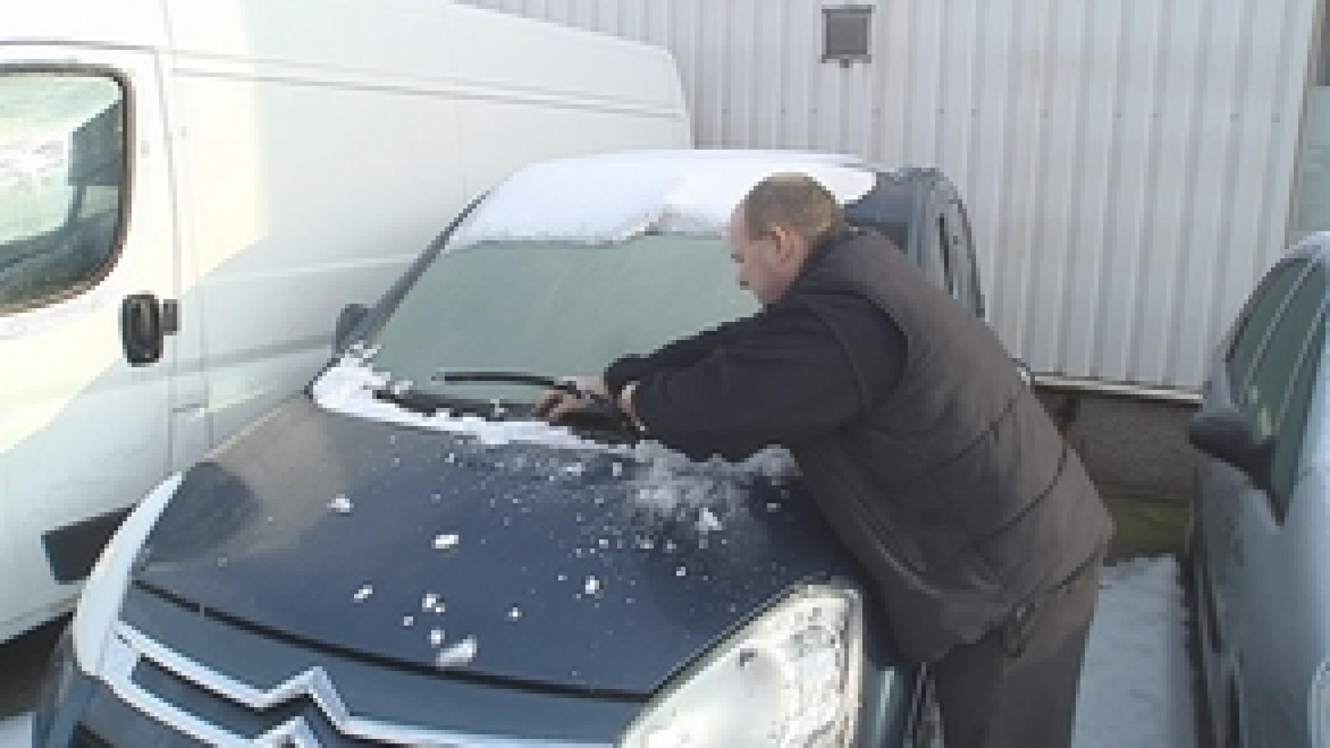 Froid glacial: attention aux voitures!