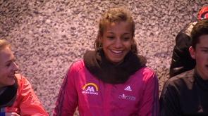 Nafissatou Thiam a battu dimanche le record du monde junior de pentathlon en salle