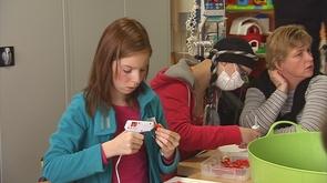 « Les boutons donnent de l'espoir aux enfants »
