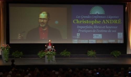 Christophe André aux Grandes Conférences liégeoises