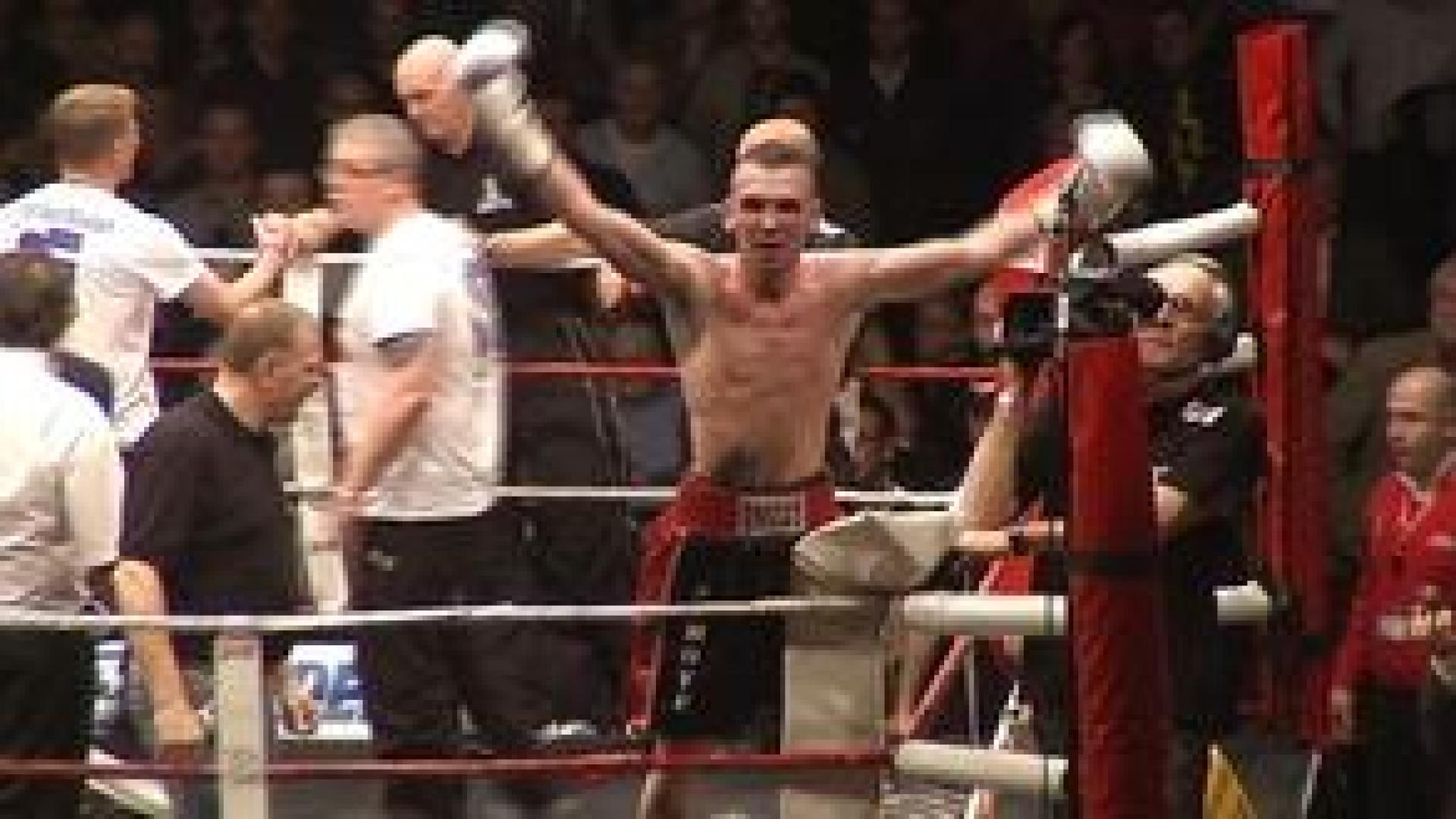 BOXE Stephane Jamoye en championnat d?Europe