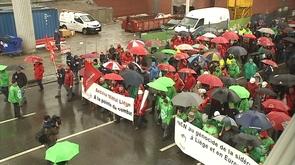 ArcelorMittal : manifestation à Namur