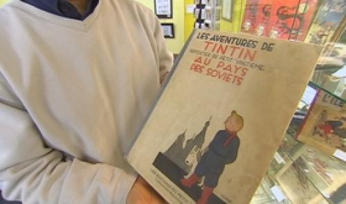 Liège : vente d'un Tintin exceptionnel