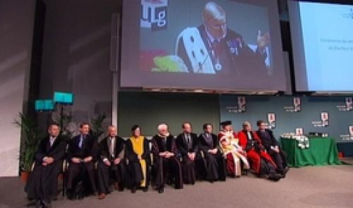 Remise des docteurs honoris causa à l'Ulg