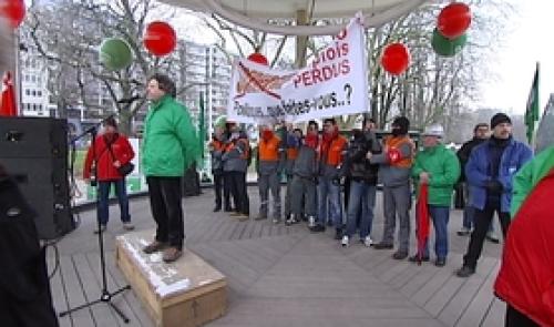 Marche pour l'emploi : les discours