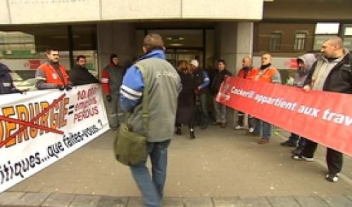 Onem : action de sensibilisation des travailleurs d'ArcelorMittal