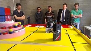 L'ULg remporte la Coupe de Belgique de Robotique !