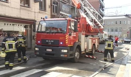Incendie au coeur de Waremme