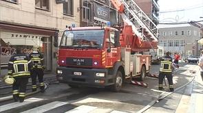 Incendie au coeur de Waremme