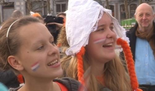 Les Pays-Bas ont un nouveau Roi: fête à Maastricht