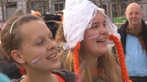 Les Pays-Bas ont un nouveau Roi: fête à Maastricht
