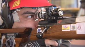 Tir à la carabine : Lionel COX participe au  tir de l'espoir 