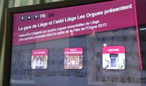 Gare des Guillemins: animation musicale originale
