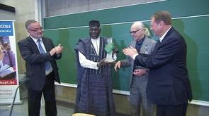 Adama Samassékou reçoit le Campus de Cristal