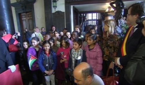 Leila Shahid reçue par les autorités liégeoises