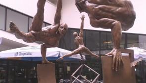 Exposition : les bronzes de Jorge Marin au cinéma Sauvenière